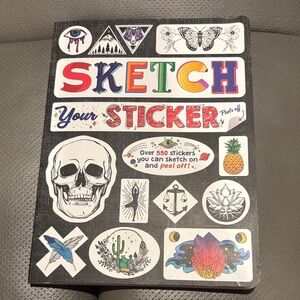 Colorful Sketch Sticker Book